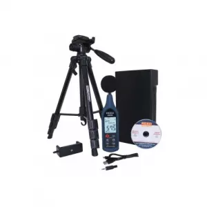 REED Instruments R8080-KIT2 Data Logging Sound Meter with Tripod Kit