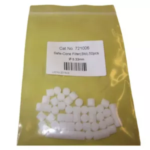 Sartorius 721006 Safe-Cone Filter, Standard, 5.33 mm