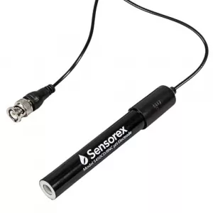 Sensorex S450CD/BNC Double Junction pH Sensor, Flat Surface, 15mm