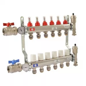 Sharkbite 24933 6-Port Radiant Heating Manifold