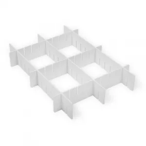 TrippNT 51984 Adjustable Cart Drawer Divider Set D