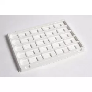 United Scientific Supplies 62301 Microscope Slide Tray, Polystyrene