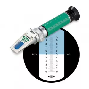 Vee Gee Scientific 43009 BX-10 Refractometer, 0-10% Brix