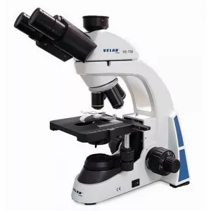 VELAB VE-T50 Biological Trinocular Microscope w/ Plan Objectives