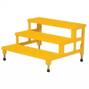 Vestil ASP-36-3 Adjustable Step Mate Stand 3 Step