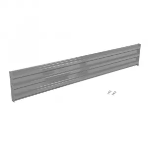 Vestil GR-F3R-BO-8-GYSG Structural Guard Section, Ship Gray, 8 ft