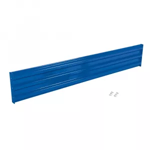 Vestil GR-F3R-BO-9-BU Structural Guard Rail Section, Blue, 9 ft