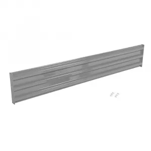 Vestil GR-F3R-BO-9-GYSG Structural Guard Section, Ship Gray, 9 ft