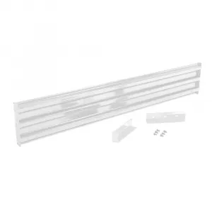 Vestil GR-F3R-DI-8-WT Structural Guard Section, 3 Rib Rail, While