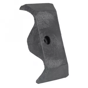 Vestil GR-H2R-CAP-GY Plastic End Cap for Guard Rail System, Gray