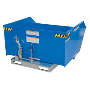 Vestil H-100-HD Self Dumping Hopper, 1 CY