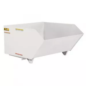 Vestil H-100-HD-WHT Self Dumping Hopper, 1 CY