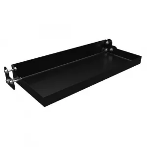Vestil LAD-TT-E Ladder Tool Tray, ESD Black