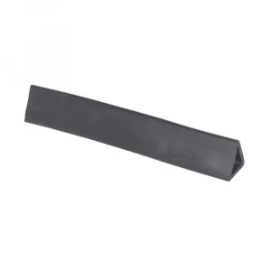 Vestil M-ET-2-24 Molded Extruded Triangular Bumper, 24" x 3-5/8"