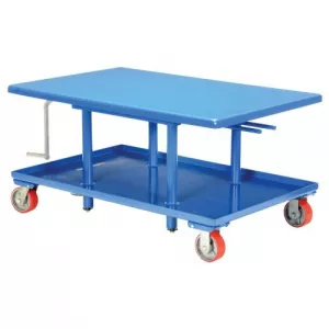 Vestil MT-3048-LP Low Profile Mech Post Table 30x48"