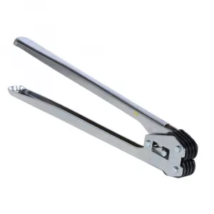 Vestil PKG-PS-12L Poly Strap Sealer, 1/2" Strapping Width, Silver