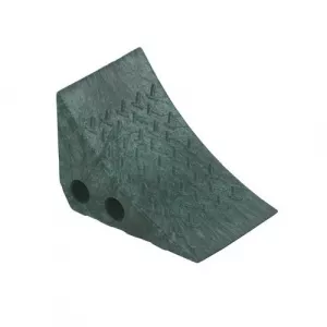 Vestil PWC-G Recycled Plastic Wheel Chock, Green