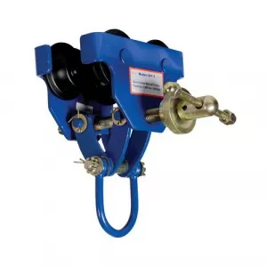 Vestil QIT-1 Quick Install Manual Trolley, 1000 lb
