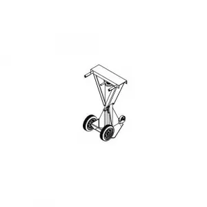 Vestil SP-TOP-BEAM-100 Stabilizing Spin Top Beam Jack