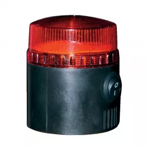 Vestil SPBOL-BL Warning Strobe and Beeper for Bollard