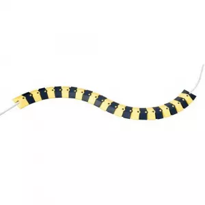 Vestil SWCP-3-YB Sidewinder Cable Protector, 3