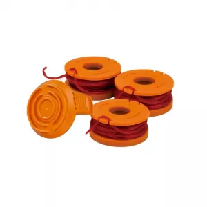 Worx WA0207 Replacement Spools with line and Spool Cap