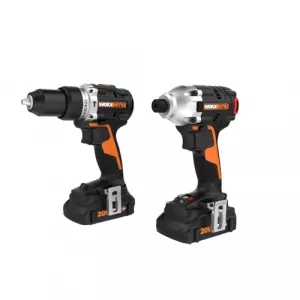 Worx WX971L Nitro 20V Driver and Hammer Drill Combo Kit