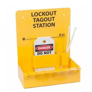 Zing Green Products 6063E RecycLockout Mini Lockout Station
