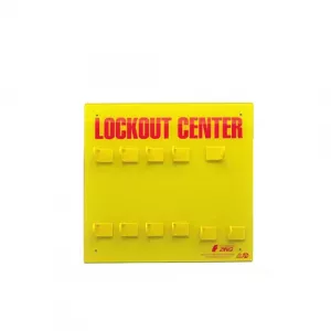 Zing Green Products 7114E RecycLockout Lockout Station for Padlocks