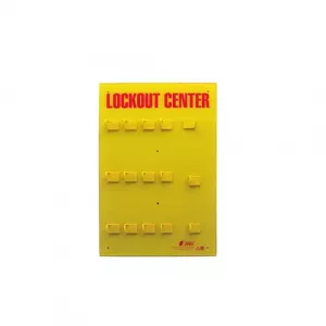 Zing Green Products 7115E RecycLockout Lockout Station for Padlocks