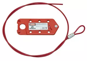 Zing Green Products 7133 RecycLockout Cable/Hasp Lockout Device