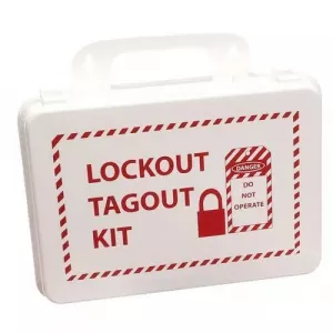 Zing Green Products 7136E Lockout Box, Empty - Wall Mountable, White