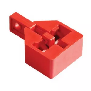 Zing Green Products 7285 Breaker Lockout, Snap-On Multi-Pole, Red
