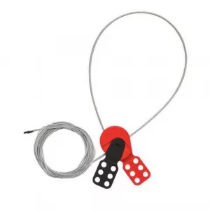 Zing Green Products 7292 Cable Lockout Hasp with 15 ft Cable