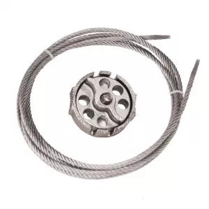 Zing Green Products 7310 Cable Lockout, 6 ft Steel Cable