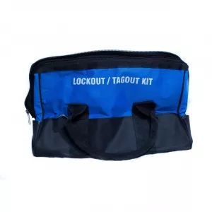 Zing Green Products 7341 Lockout Bag, Blue, 16" Base