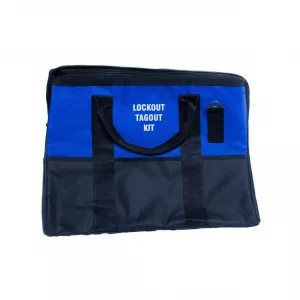 Zing Green Products 7342 Lockout Bag, Blue, 18" Base