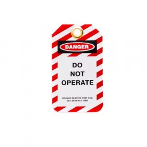 Zing Green Products 7343 Lockout Tag: "Do Not Operate"