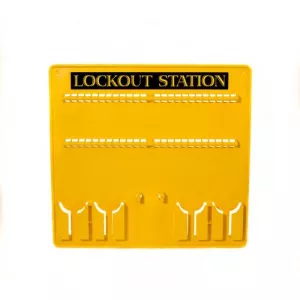 Zing Green Products 7355 Lockout Station, Unstocked, 48 Lock Capacity