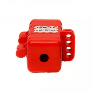 Zing Green Products 7508 Small Plug Lockout, 110V, Accepts 4 Padlocks