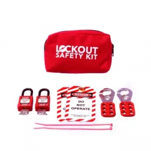 Zing Green Products 7575 Electrical Lockout Kit, Portable Pouch
