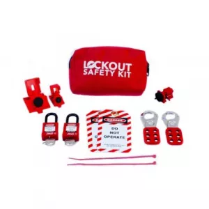 Zing Green Products 7576 Electrical Lockout Belt Kit, Portable Pouch