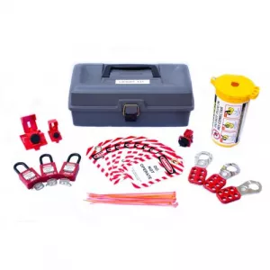 Zing Green Products 7581 Electrical Lockout Kit, Toolbox