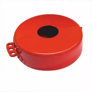 Zing Green Products 7808 Gate Valve Lockout, Steel, Fits Handle Sizes 2.5" to 5"